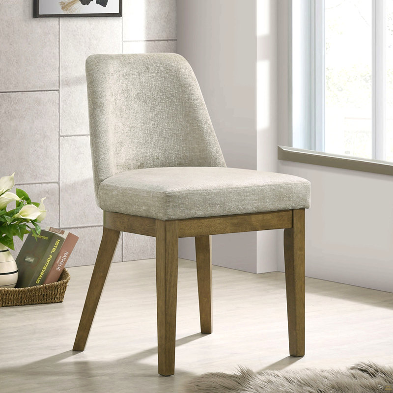 Chaise d'appoint rembourrée (ensemble de 2)