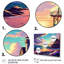 «Modern Sunset in Vector Style III», reproduction sur toile-1414451476-1414451485