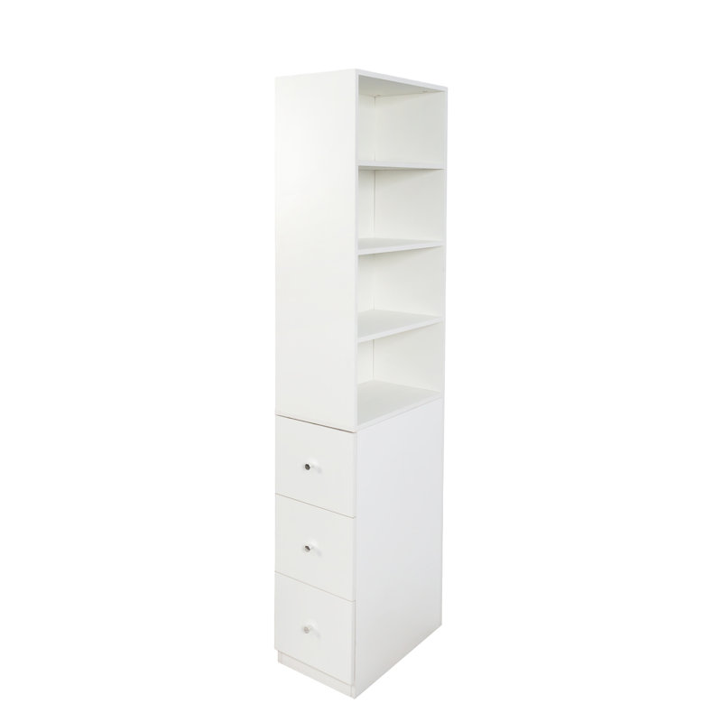 70.87" H Display Storage  Cabinet, White