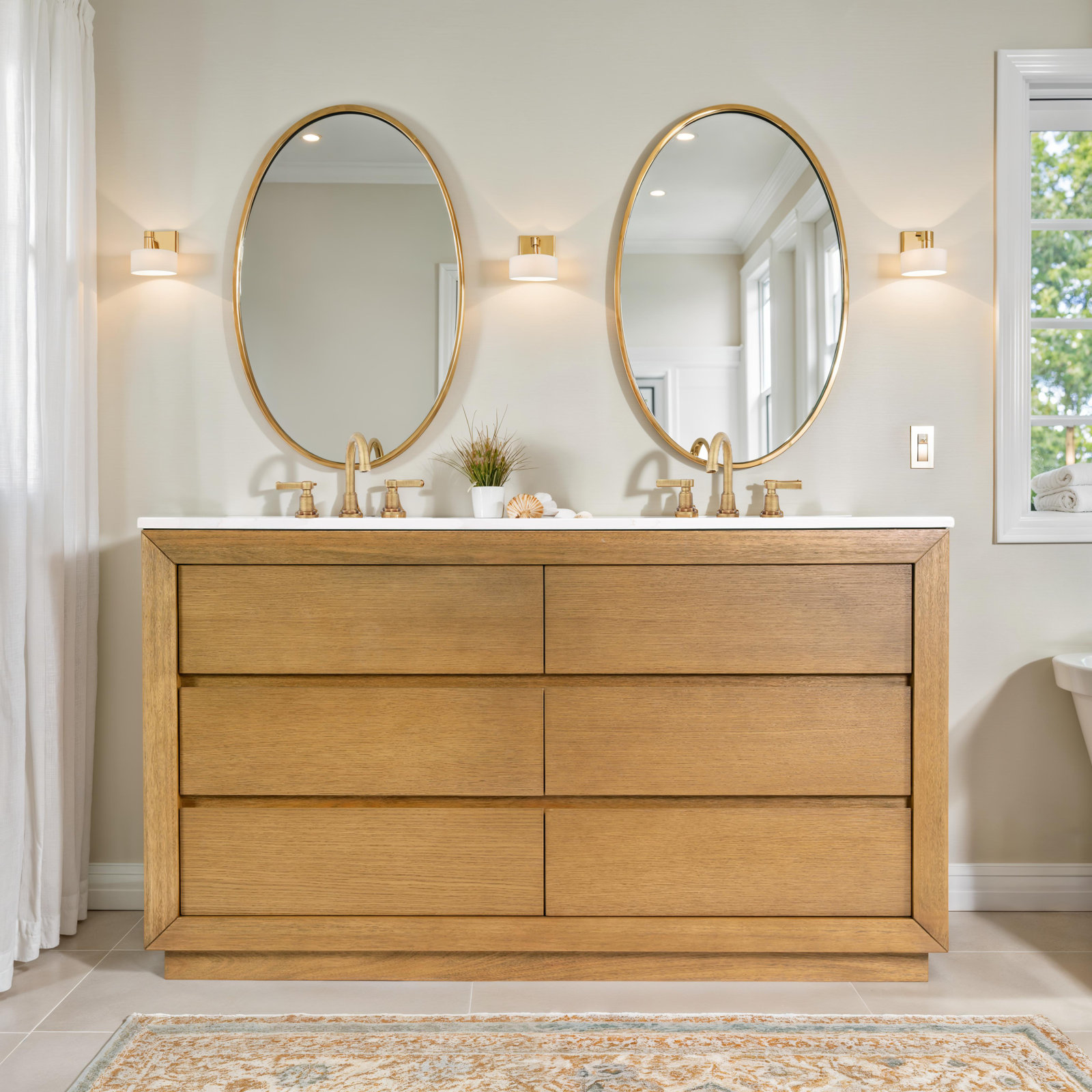 Eucalyptus Double Bathroom Vanity