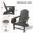 Garbani Foldable Outdoor Adirondack Chair-2069333020
