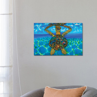 Opal Solitude - Wrapped Canvas Painting