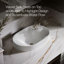 Chalice 22-3/4 " Oval Vessel Bathroom Sink