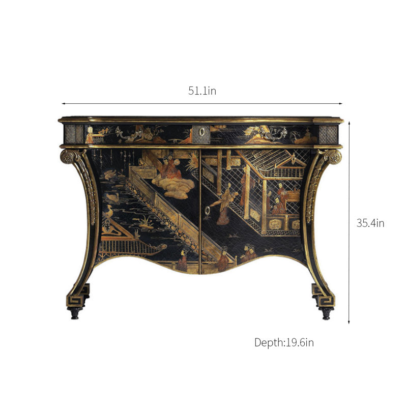 Armoire d'appoint en bois massif
