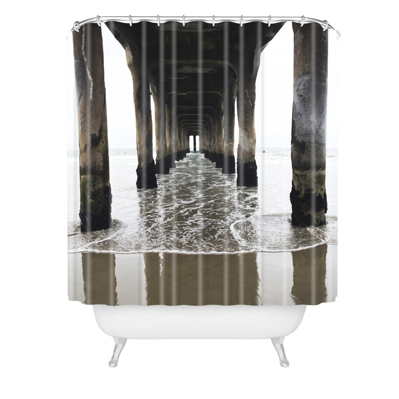 Rideau de douche à pilier simple bree madden manhattan