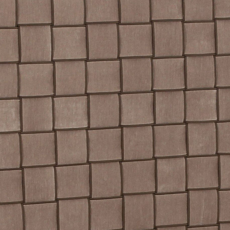 Rousey - Lit moderne en tissu taupe