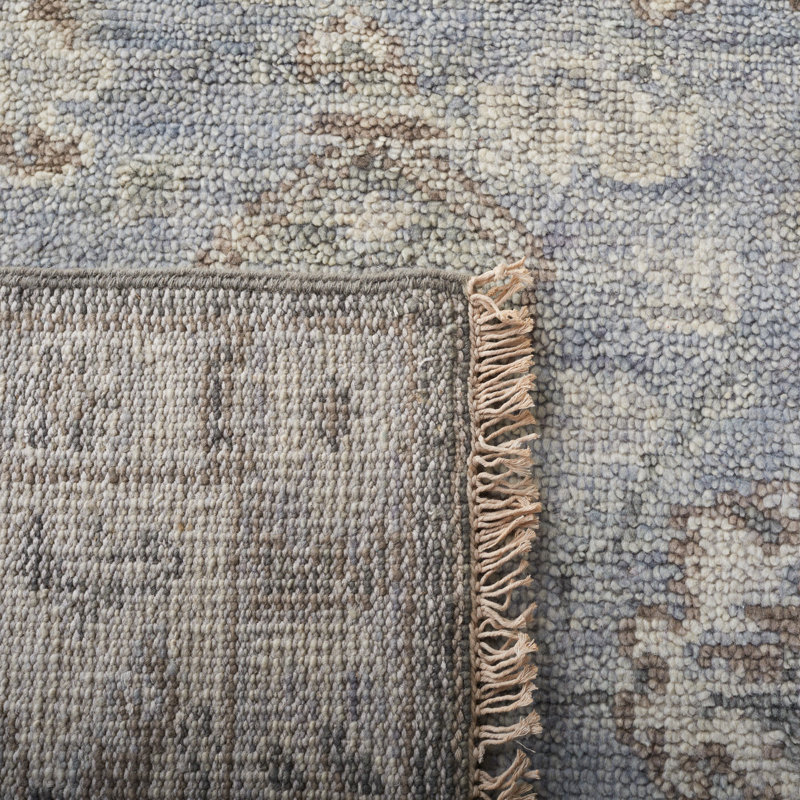 Samarkand 110 Area Rug In Grey / Ivory, Rectangle 6' x 9'