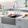 SOUEEUM Pull Down Kitchen Faucet