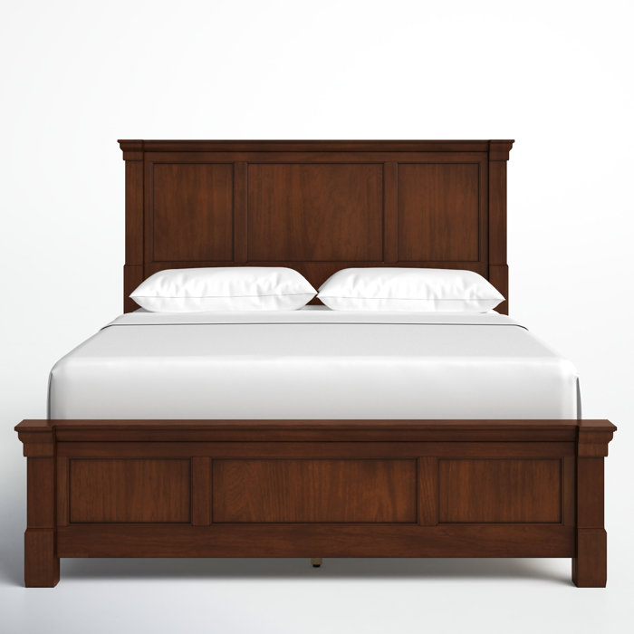 Birch Lane™ Danson Solid Wood Standard Bed & Reviews | Wayfair