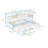 Twin XL Daybed with Storage Drawers, LED Lights and USB Ports-677902713