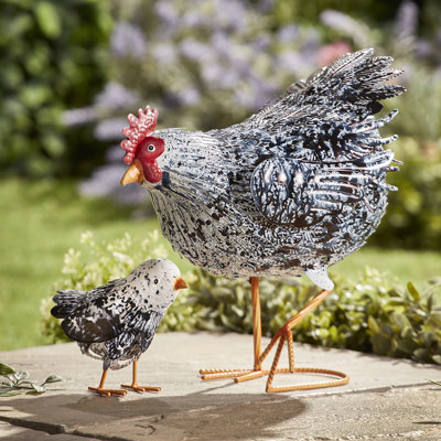 Plumley Animals Weather Resistant Metal Garden Statue