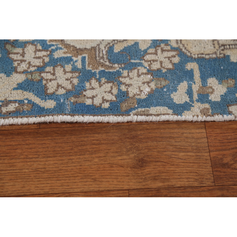 Daxon One-of-a-Kind 8'9" X 13'1" 1960s Wool Area Rug in Beige