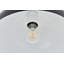 Luminaire suspendu en forme de dôme à 1 lumière à intensité variable Rancourt-1612877802-1627107652