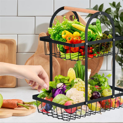 Belfry Kitchen Andrae Metal Fruit Basket