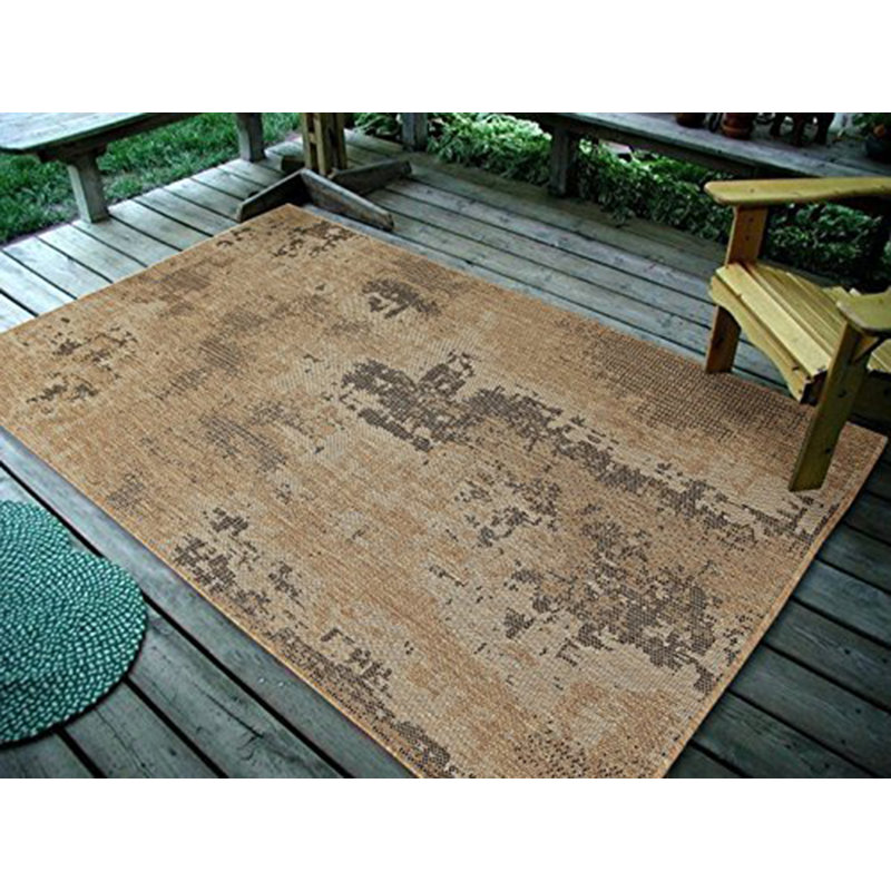 Rupe Abstract Indoor / Outdoor Rug, Rectangle 4'5" x 7'