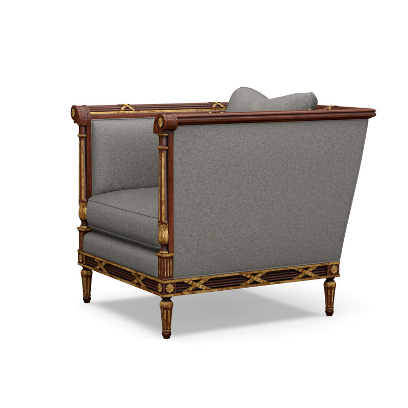 The Regent's Visit  Accent Chair, Cashmere Sweater Mica