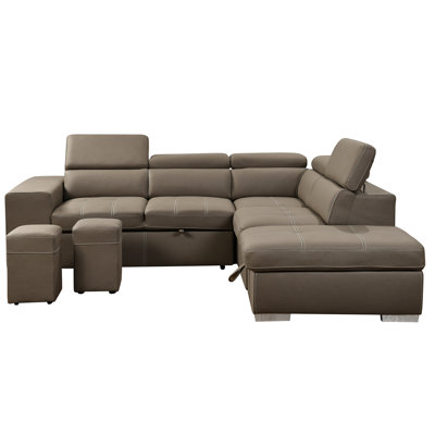 Kaiman 3 - Piece Upholstered Sectional -  Orren Ellis, 3658D66A32A844F0AC633F2C3DA9A3C3