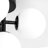 3-Light Modern Iron Glass Cover Globe Semi Flush Mount Lighting for Living Room/Bedroom-1246648266