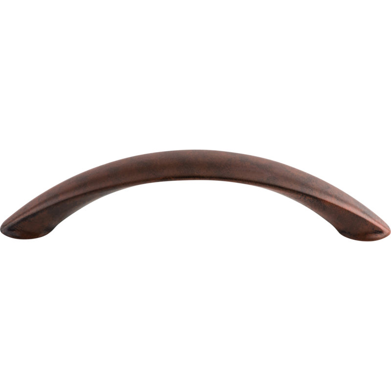 Arc Bar pull, Patina Rouge, 4" Center to Center