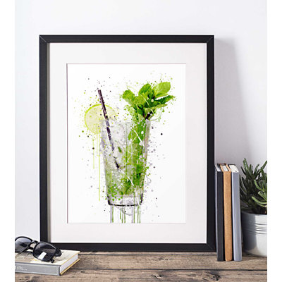 Mojito Cocktail - Single Picture Frame Print