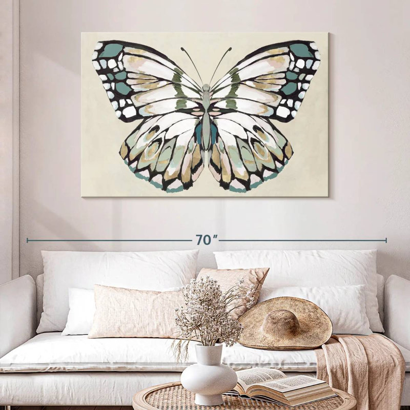 Brampt Butterfly's Kiss II, 32" H x 48" W