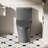 Grey 002 Toilet, 1/1.60 Grandeur, Water Elongated Comfort Height Floor Mounted With Refreshing Soft Closing Seat Feature, Stable