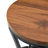 Single-piece bar table and chair set