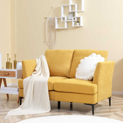Canapé de 54 po Latitude Run® pour chambre à coucher, sièges Modern Love Seats