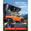 Tente de toit rigide, toit rigide en aluminium pour 2-3 personnes avec toit tricolore avec lumière DEL tricolore, matelas épais et 2 fenêtres, support de toit de voiture de camping terrestre imperméable et imperméable pour ramassage de VUS Jeep
