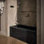 Baignoire en alcôve Archer® avec surface chauffante, tablier intégré et bride de carrelage-14673851-77604563
