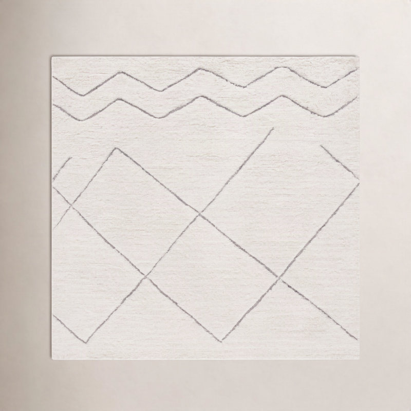 Henrie Geometric Indoor Rug, Square 6'