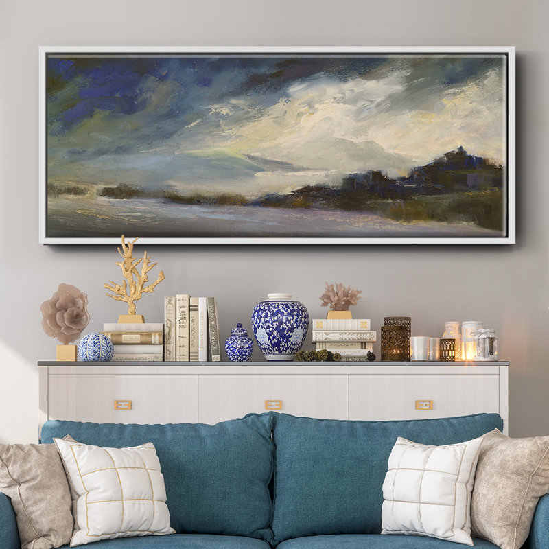 Seaside Sanctuary- Framed Canvas