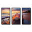Coucher de soleil sur les trésors du rivage II - plage, art mural-606475921-606476012