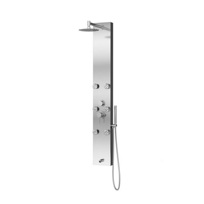 PULSE ShowerSpas Monterey Stainless Steel ShowerSpa
