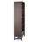 Banting 66"H Solid Wood and Metal Industrial Bookshelf with Open Shelves and Metal Frame-552861747