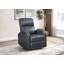 Fauteuil inclinable électrique gris anthracite Grant-370866444