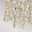 Zarate 2 - Light Gold Crystal Pendant