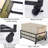 Metal 7'' H Tabletop Storage