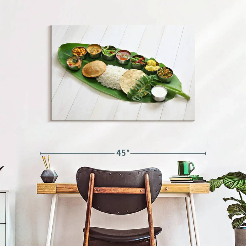 Yarlin South Indian Cuisine, H 26 po x l 39 po