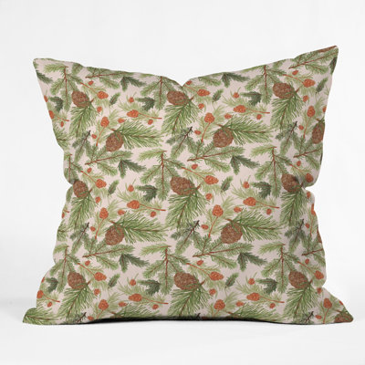 Cabin In The Woods Indoor/Outdoor Throw Pillow
