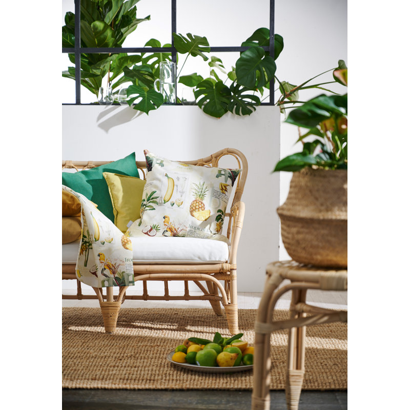 Square Cushion, 49cm H x 49cm W, Cushion Cover Only - No Insert