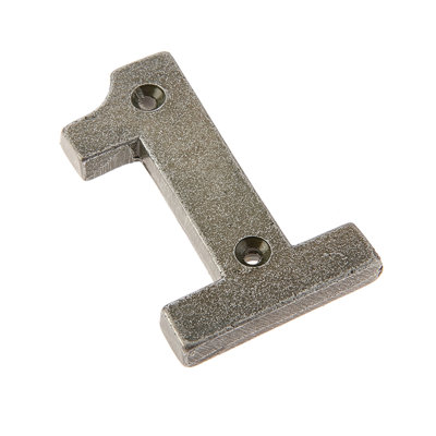 7.5cm H Metal House Number