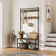 Keiveon 73” H Metal Hall Tree with Shoe Storage & Bench & Movable Hooks