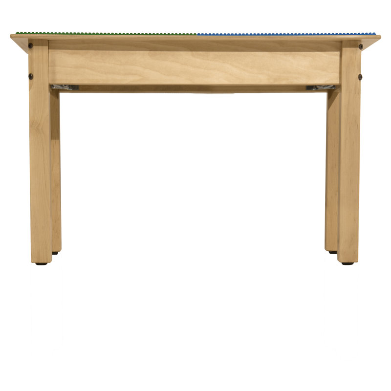 Table de jeu Time-2-Play, H 16,5 po x L 35 po x l 15,5 po, Bleu et vert