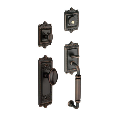 Windsor Handle With Knob And Deadbolt