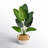 48'' Faux Palm Tree in Planter-1920537058