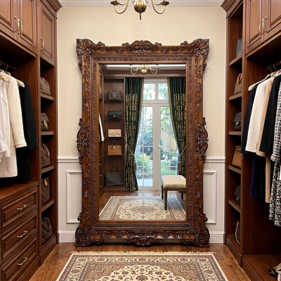 Miroir antique pleine grandeur
