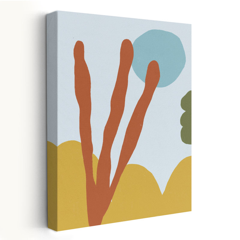 Desert Walk No. 1 - Art contemporain, plantes grasses et nature morte, plantes succulentes et cactus, H 36 po x l 24 po