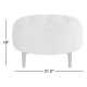 Geo Upholstered Round Ottoman