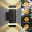 Matte Black 24cm H Outdoor Sconce